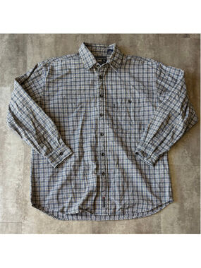 Vintage Levi’s Button Up Flannel Shirt Mens Large 90s